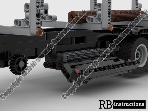 RBi Bauanleitung 42078 Holzauflieger für LEGO® Mack Anthem