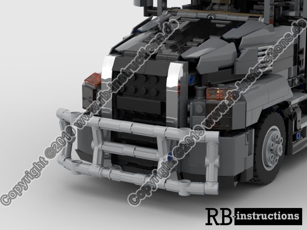 RBi Bauanleitung 42078 Bullenfänger Version 2 für LEGO® Mack Anthem