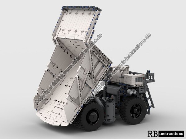 RBi Bauanleitung Muldenkipper T284 für Lego® Technic 42100 Liebherr R9800 (Mining Truck)