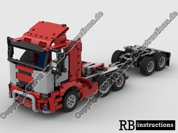 RBi Bauanleitung 42098 3-Achser Sattelzugmaschine C-Modell