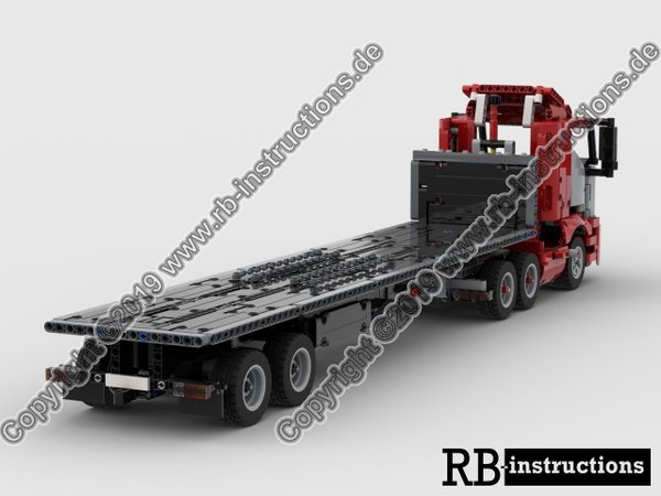 RBi Bauanleitung 42098 3-Achser Sattelzugmaschine C-Modell