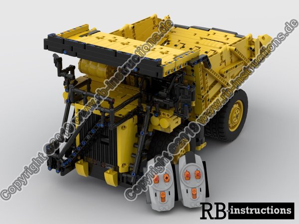 RBi Bauanleitung Muldenkipper C793 für Lego® Technic 42100 Liebherr R9800 (Mining Truck)