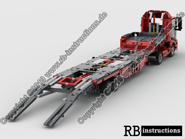 RBi Bauanleitung 42098 Tieflader Auflieger C-Modell