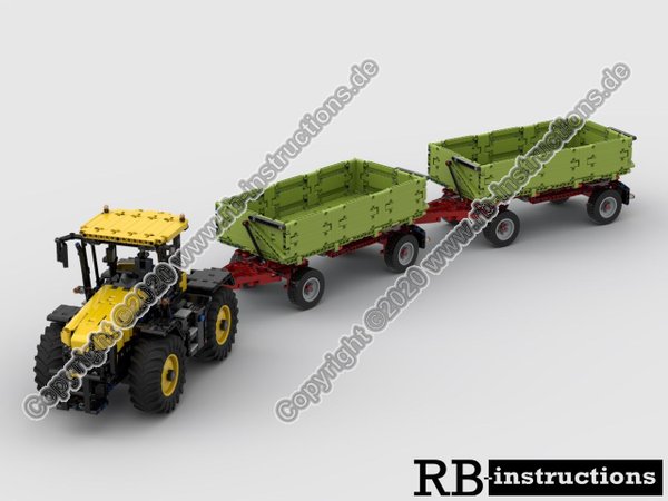 RBi Bauanleitung Seitenkipper Anhänger für Traktoren