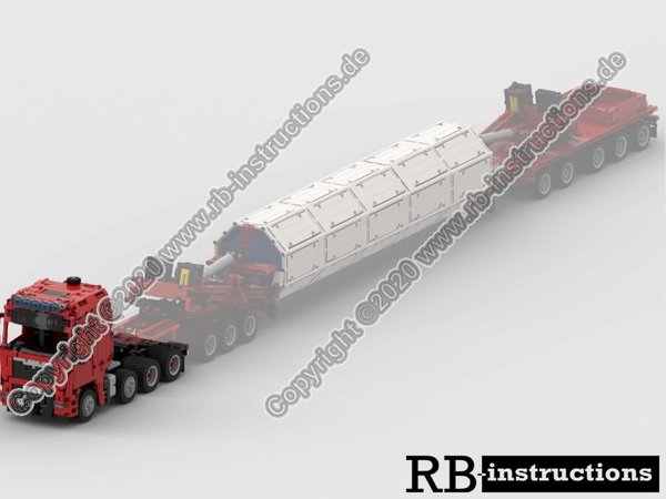 RBi Bauanleitung Schwerlastzugmaschine TGX 8x4/4 (SLT)