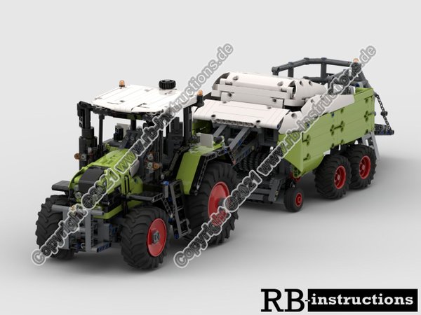 RBi Bauanleitung Traktor Acion mit Power Functions